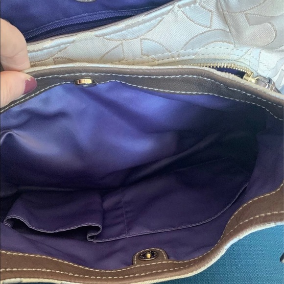 EUC COACH Madison OpArt Sateen Hobo Bag - Picture 5 of 8